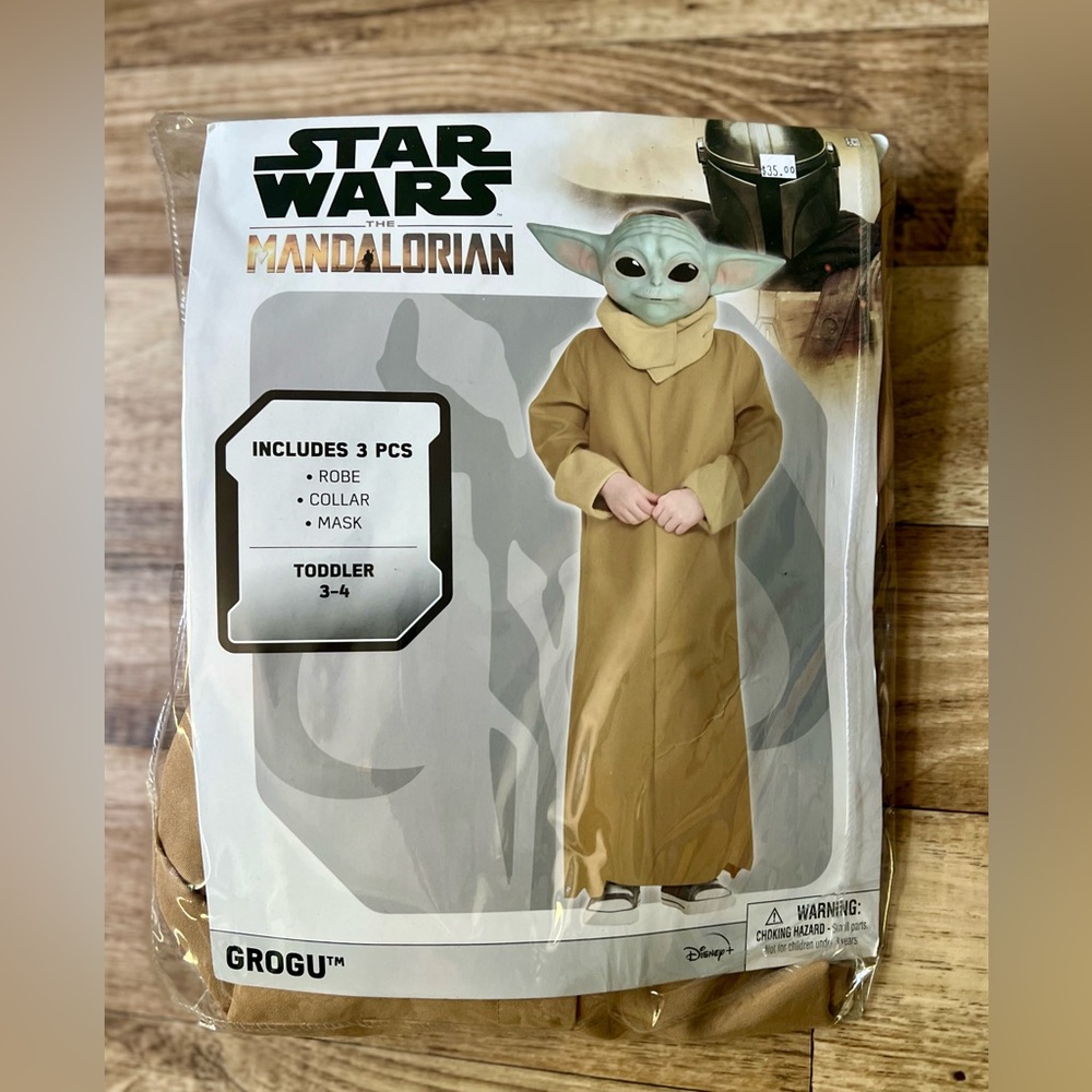 Disney Star Wars Grogu Toddler Costume - Tan